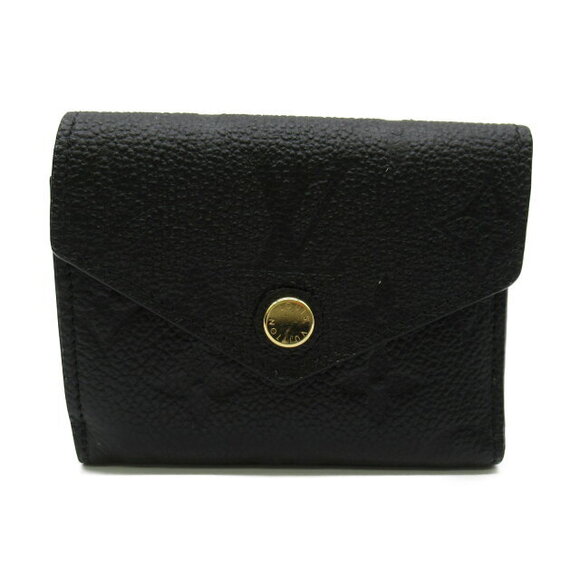 Louis Vuitton Handbags - Louis Vuitton Zoe Portefeuille Wallet Tri fold Empreinte Leather Black
